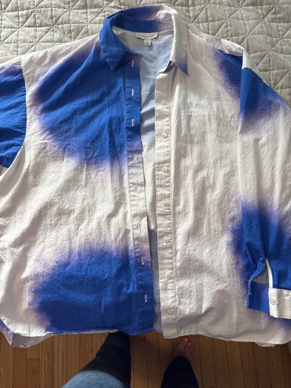 Top shop button down shirt